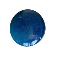 Studio Pottery Ceramic Storage Jar Box Canister with Lid in Blue and Green