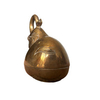 Brass Elephant Trinket Box