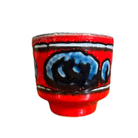 Volcano Glaze Midcentury Pottery Ceramic Plant Pot