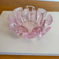 Viking Glass Pink Bowl