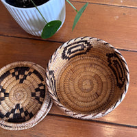 Native Basket and Clay Pot Ceramic Vase Sold Separately