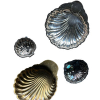 Metal Shell Bowls Dishes (Sold Separately)