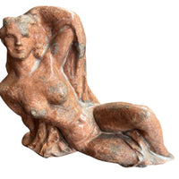 Ceramic Female Bust Hand Crafted