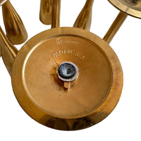 Set of 8 German AS Brass MCM desert Stem Glasses