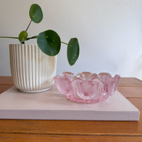 Viking Glass Pink Bowl