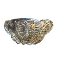 Murano Crystal Glass Ashtray Dish