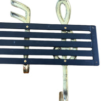 Music Note Wall Hooks Vintage Brass (Each Sold Separately)