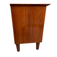 Midcentury Wood Bedside Table Nightstand
