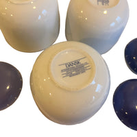 Dansk 1980s Ditto Sugar and Creamer Dinnerware Portugal Kitchen Storage