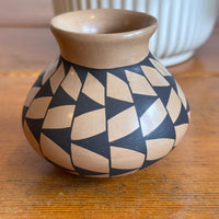 Native Basket and Clay Pot Ceramic Vase Sold Separately