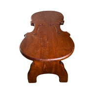 Violin Wood Stool Hand Crafted