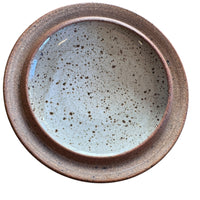 Small Lodewick Vintage Studio Pottery Ikebana Ceramic Pot with Lid baking Dish