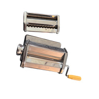 Marcato Atlas Counter Top Pasta Maker with Attachment and Clamp Kitchen Cooking Utensil