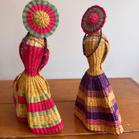 Woven Native Dolls Hand Made Toy