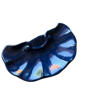 Vermont Casting Navy Blue Cast Iron Soap Holder