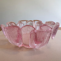 Viking Glass Pink Bowl