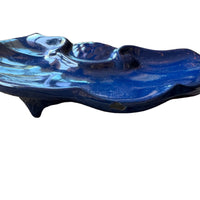 Vermont Casting Navy Blue Cast Iron Soap Holder
