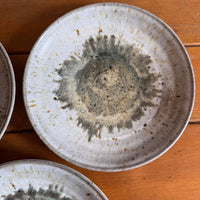 Ceramic Dinner Plates Studio Pottery Vintage (
