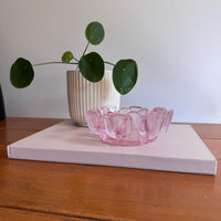 Viking Glass Pink Bowl