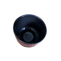 Volcano Glaze Midcentury Pottery Ceramic Plant Pot