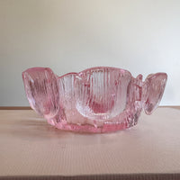 Viking Glass Pink Bowl