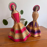 Woven Native Dolls Hand Made Toy