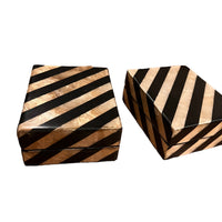 Mother of Pearl and Wood Black Stripe Box Philippines