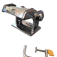 Marcato Atlas Counter Top Pasta Maker with Attachment and Clamp Kitchen Cooking Utensil