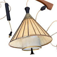 Midcentury Pulley Wall Sconce Lights Lamps