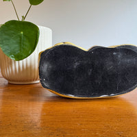 Terracotta Lion Planter Painted Vintage