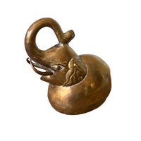 Brass Elephant Trinket Box