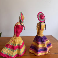 Woven Native Dolls Hand Made Toy