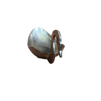 Vintage Brass Swan Dish Jewelry Holder