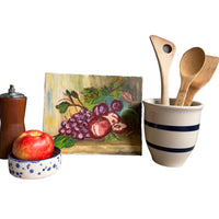 Vintage Small Canvas Still life Signed Georgia C. Haylton