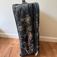 Pierre Cardin Floral Travel Carry-On vintage