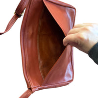 Leather Lestrade LA California Envelope Purse