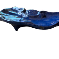 Vermont Casting Navy Blue Cast Iron Soap Holder