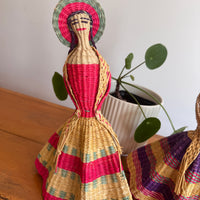 Woven Native Dolls Hand Made Toy
