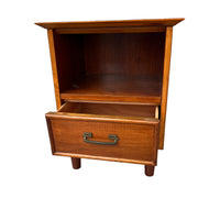 Midcentury Wood Bedside Table Nightstand
