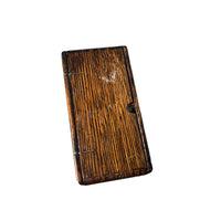 Antique Oak Puzzle Box Sewing