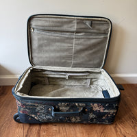 Pierre Cardin Floral Travel Carry-On vintage