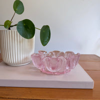 Viking Glass Pink Bowl