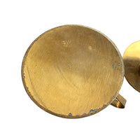 Brass Tommi Parzinger for Dorlyn Silversmith Lidded Holder Hollywood Regency
