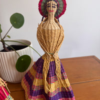 Woven Native Dolls Hand Made Toy