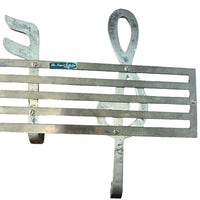 Music Note Wall Hooks Vintage Brass (Each Sold Separately)