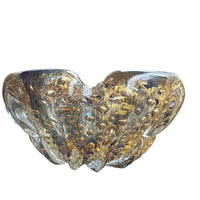 Murano Crystal Glass Ashtray Dish