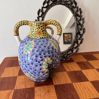 Pozniak Ceramic Vase Mirror and Aram Coasters (Sold Separately)