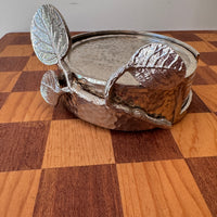 Pozniak Ceramic Vase Mirror and Aram Coasters (Sold Separately)