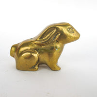 Vintage Brass Bunny Rabbit
