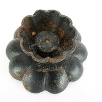 Japanese Cast Iron Cherry Blossom Flower Candle Holder
